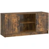 TV staliukas Televizoriaus spintelė Dūminio ąžuolo 102 x 34,5 x 47 cm
