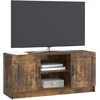 TV staliukas Televizoriaus spintelė Dūminio ąžuolo 102 x 34,5 x 47 cm