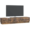 TV staliukas Televizoriaus spintelė Dūminio ąžuolo 147 x 34,5 x 27 cm