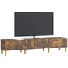 TV staliukas Televizoriaus spintelė Dūminio ąžuolo 147 x 34,5 x 30 cm