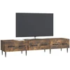 TV staliukas Televizoriaus spintelė Dūminio ąžuolo 147 x 34,5 x 30 cm