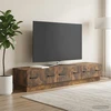 TV staliukas Televizoriaus spintelė Dūminio ąžuolo 147 x 34,5 x 27 cm