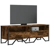 TV staliukas Televizoriaus spintelė, dūminio ąžuolo, 122x34x41cm, mediena