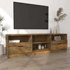 TV staliukas Televizoriaus spintelė, dūminio ąžuolo, 150x33,5x45cm, mediena