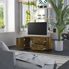 TV staliukas Televizoriaus spintelė, dūminio ąžuolo, 80x34x36cm, mediena