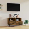 TV staliukas Televizoriaus spintelė, dūminio ąžuolo, 80x36x50cm, mediena