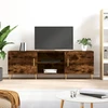 TV staliukas Televizoriaus spintelė, dūminio ąžuolo, 150x30x50cm, mediena