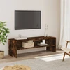 TV staliukas Televizoriaus spintelė, dūminio ąžuolo, 120x40x40cm, mediena