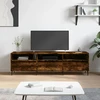 TV staliukas Televizoriaus spintelė, dūminio ąžuolo, 150x30x44,5cm, mediena