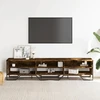 TV staliukas Televizoriaus spintelė, dūminio ąžuolo, 180x34x41cm, mediena