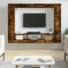 TV staliukas Televizoriaus spintelė, dūminio ąžuolo, 152x22x113cm, mediena