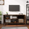 TV staliukas Televizoriaus spintelė, dūminio ąžuolo, 100x40x45cm, mediena
