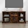 TV staliukas Televizoriaus spintelė, dūminio ąžuolo, 99,5x35,5x48cm, mediena