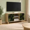 TV staliukas Televizoriaus spintelė ELBURG 102 x 33 x 50 cm Sonoma ąžuolo