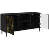 TV staliukas Televizoriaus spintelė ELBURG 102 x 33 x 51 cm Juodojo ąžuolo