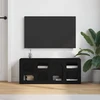 TV staliukas Televizoriaus spintelė ELST 100 x 35 x 40 cm Juoda
