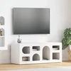 TV staliukas Televizoriaus spintelė ELST 100 x 35 x 40 cm Balta