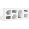 TV staliukas Televizoriaus spintelė ELST 100 x 35 x 40 cm Apdirbta mediena