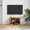 TV staliukas Televizoriaus spintelė ELST 60 x 35 x 40 cm Senas medis