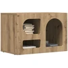 TV staliukas Televizoriaus spintelė ELST 60 x 35 x 40 cm Amatininkų ąžuolas