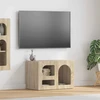 TV staliukas Televizoriaus spintelė ELST 60 x 35 x 40 cm Sonoma ąžuolas