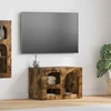 TV staliukas Televizoriaus spintelė ELST 60 x 35 x 40 cm Rūkyta ąžuolas