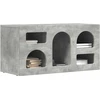 TV staliukas Televizoriaus spintelė ELST 80 x 35 x 40 cm Betono pilka