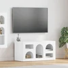 TV staliukas Televizoriaus spintelė ELST 80 x 35 x 40 cm Apdirbta mediena