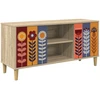 TV staliukas Televizoriaus spintelė ESSEN 102 x 33 x 50 cm Sonoma ąžuolo