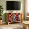 TV staliukas Televizoriaus spintelė ESSEN 69 x 33 x 50 cm Sonoma ąžuolo