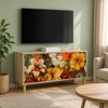 TV staliukas Televizoriaus spintelė GENNEP 102 x 33 x 50 cm Sonoma ąžuolo
