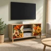 TV staliukas Televizoriaus spintelė GENNEP 102 x 33 x 50 cm Sonoma ąžuolo