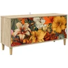 TV staliukas Televizoriaus spintelė GENNEP 102 x 33 x 50 cm Sonoma ąžuolo