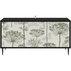 TV staliukas Televizoriaus spintelė GOTHA 102 x 33 x 51 cm Juodojo ąžuolo