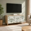 TV staliukas Televizoriaus spintelė GOTHA 102 x 33 x 50 cm Sonoma ąžuolo
