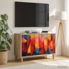 TV staliukas Televizoriaus spintelė HEESCH 69 x 33 x 50 cm Sonoma ąžuolo