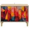 TV staliukas Televizoriaus spintelė HEESCH 69 x 33 x 50 cm Sonoma ąžuolo