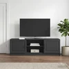 TV staliukas Televizoriaus spintelė Juoda 150 x 31 x 47 cm Apdirbta mediena
