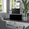 TV staliukas Televizoriaus spintelė, juoda, 80x34x36cm, apdirbta mediena