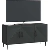 TV staliukas Televizoriaus spintelė Juoda 99 x 34,5 x 50 cm Apdirbta mediena
