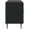 TV staliukas Televizoriaus spintelė Juoda 99 x 34,5 x 50 cm Apdirbta mediena