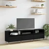 TV staliukas Televizoriaus spintelė 150 x 30 x 45 cm Juodas ąžuolas