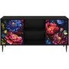 TV staliukas Televizoriaus spintelė KIEL 102 x 33 x 51 cm Juodojo ąžuolo