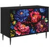 TV staliukas Televizoriaus spintelė KIEL 69 x 33 x 50,5 cm Juodojo ąžuolo