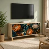 TV staliukas Televizoriaus spintelė LOCHEM 102 x 33 x 50 cm Sonoma ąžuolo
