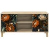 TV staliukas Televizoriaus spintelė LOCHEM 102 x 33 x 50 cm Sonoma ąžuolo