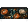 TV staliukas Televizoriaus spintelė LOCHEM 102 x 33 x 51 cm Juodojo ąžuolo