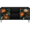 TV staliukas Televizoriaus spintelė LOCHEM 102 x 33 x 51 cm Juodojo ąžuolo