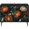 TV staliukas Televizoriaus spintelė LOCHEM 69 x 33 x 50,5 cm Juodojo ąžuolo