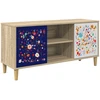 TV staliukas Televizoriaus spintelė MAINZ 102 x 33 x 50 cm Sonoma ąžuolo